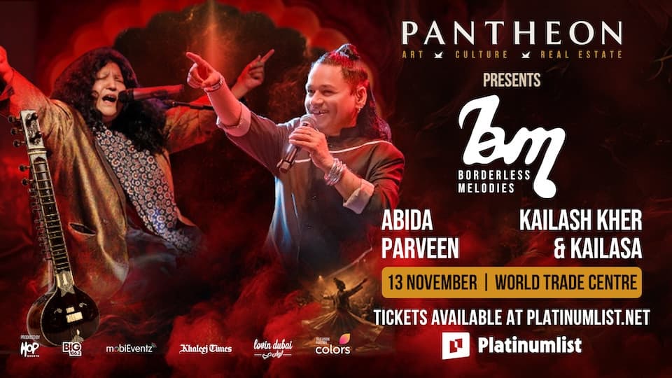 Borderless Melodies - Abida Parveen and Kailash Kher in Dubai