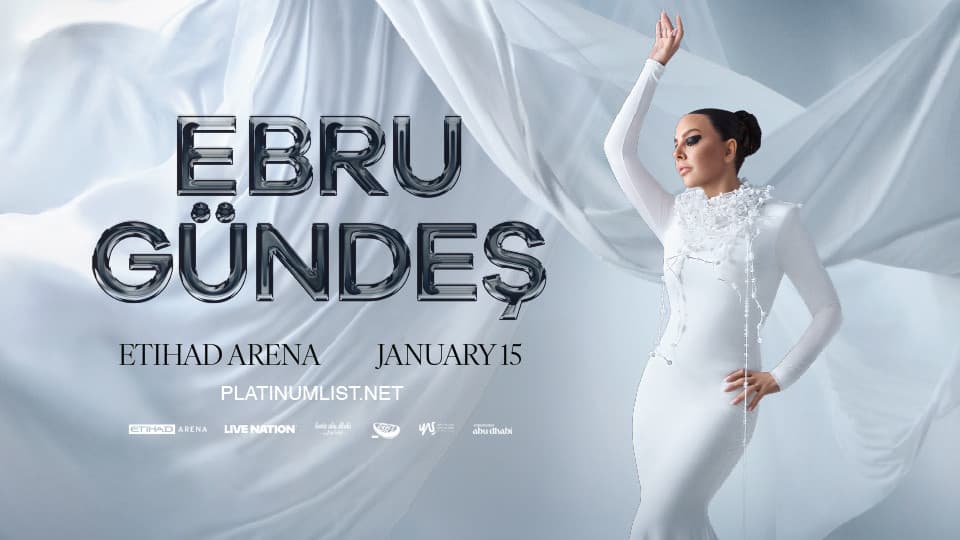 Ebru Gundes at Etihad Arena