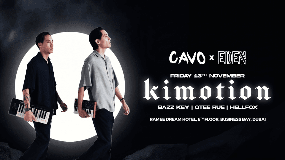 Eden presents Kimotion live at Cavo in Dubai