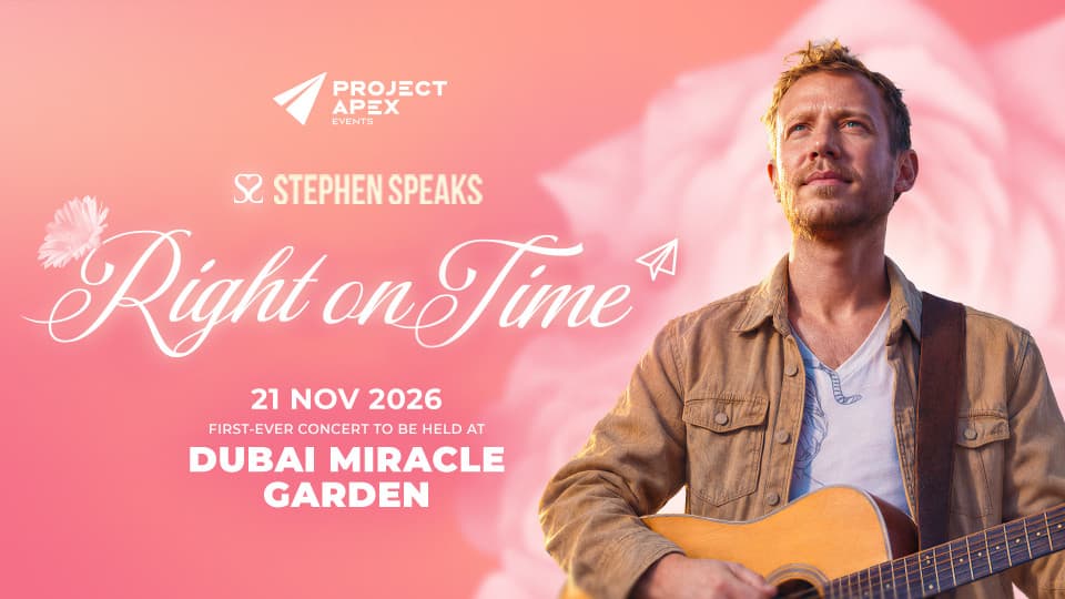 Right On Time - Stephen Speaks Live in Dubai