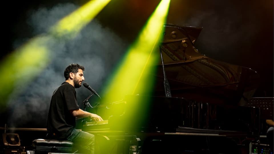 Tribute to Ziad Rahbani by Faraj Suleiman in Abu Dhabi