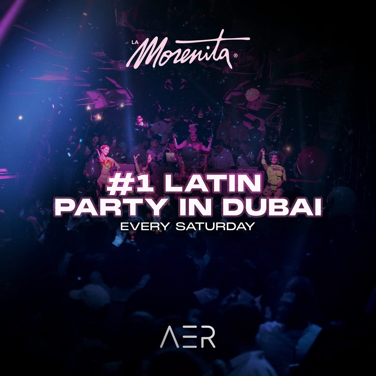 La Morenita Saturdays at AER Club