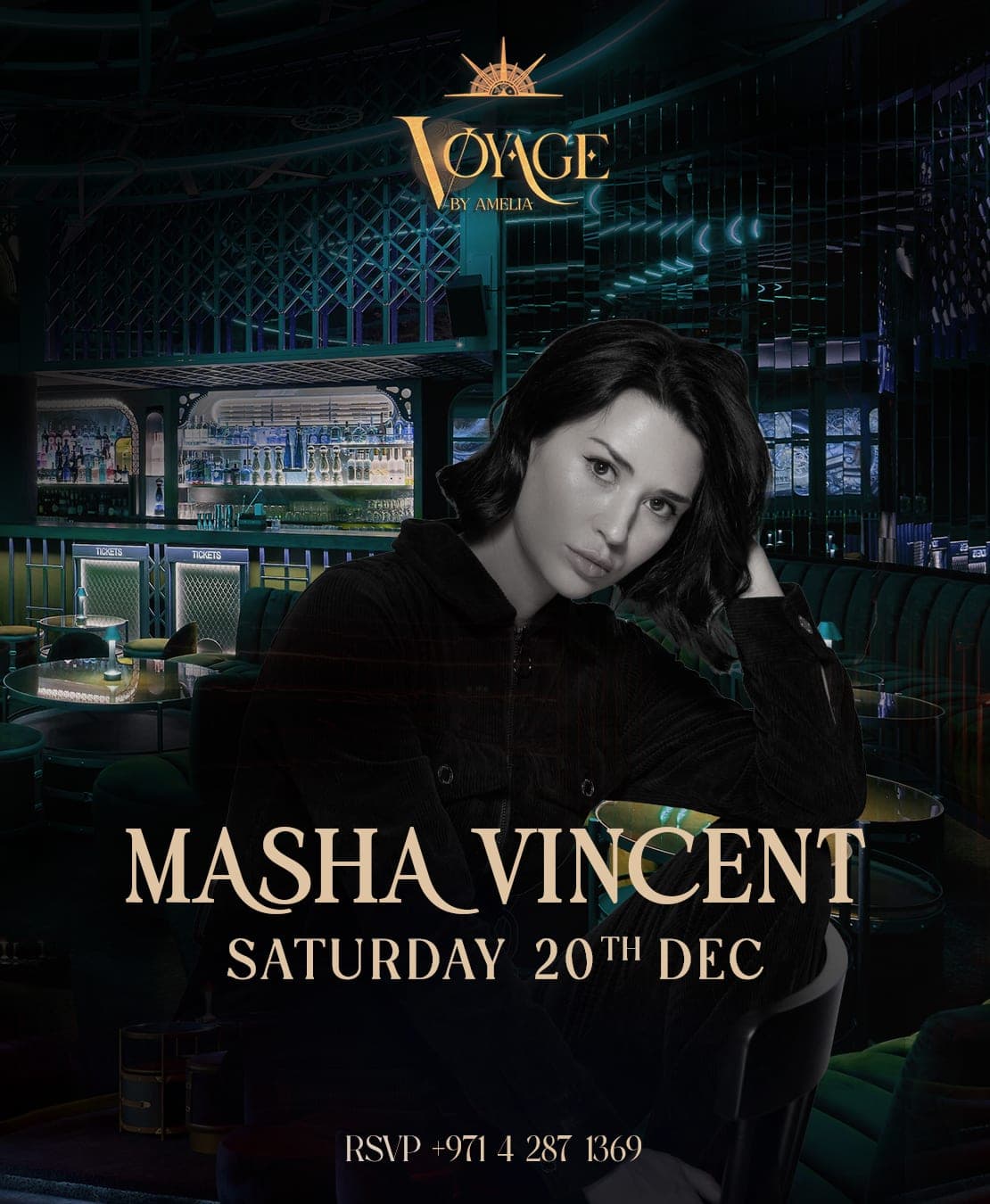 Masha Vincent at Voyage by Amelia