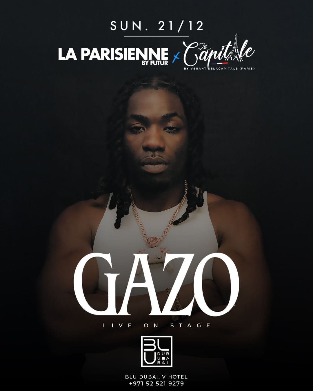 GAZO LIVE AT BLU DUBAI